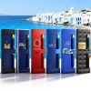 6-piece travel set, men's eau de toilette spray, long-lasting fragrance, 6 different flavors, The Perfect Holiday, Date & Party Gift