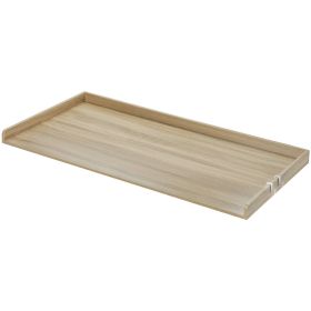 Royxen Laundry Countertop Solid Wood, Countertop for All Front-Loaded Washing Machine and Dryer, Extra Room for Laundry Room, Oak