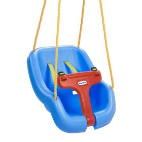 2-in-1 Snug and Secure Swing, High Back Swing, Blue