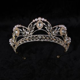 Alloy Electroplate Crowns Korean Style (Color: G43361 gold)