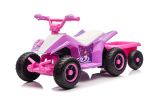 6V Battery Powered Kids Electric Vehicle, Kids Ride on ATV, 4 Wheeler Quad w/Headlights, MP3, USB, Volume Control, Large Seat