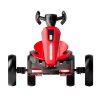 12V electric Kids Pedal Go Kart, Folder Go Kart, Outdoor Ride on Toy with Adjustable Seat